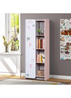 Home Box Home Box Pixie Engineereing Wood Tall Bookcase Multicolour 63 x 180 x 38 cm  - Image 1