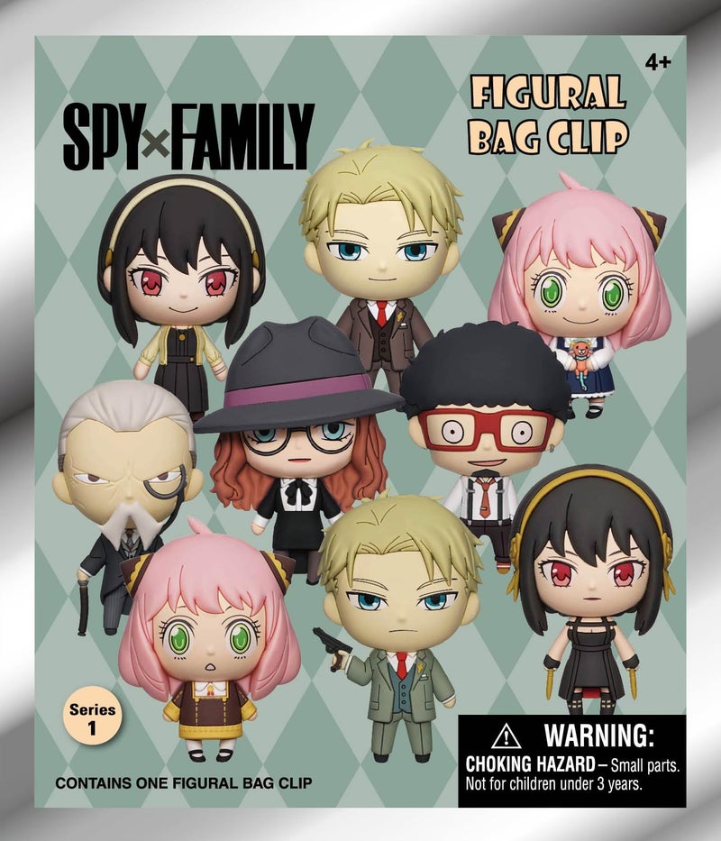 Monogram Spy x Family Series 1 5 Collectible Bag Clip Blind Bag ONE Random Figure Anime Character KeychainBackpack Accessory Official Licensed Merchandise - Image 2