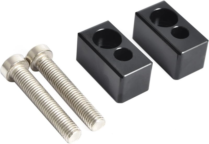 DEMULAX 22mm Rise Handlebar Risers for Motorcycles