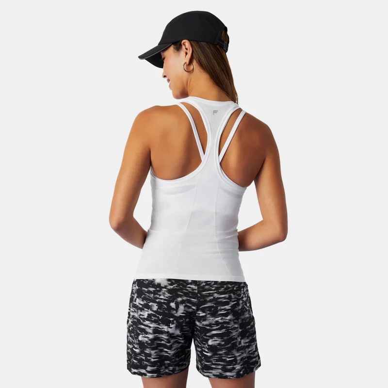 Fabletics توب رياضي بتصميم ريسر باك للتدريب Feather Tech+ للنساء