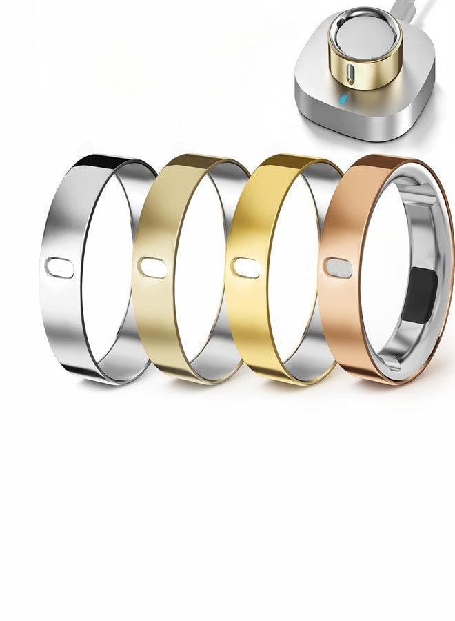 Hexasider 4 Pack Upgraded Ring Covers Compatible with Oura Ring Gen 4/Gen 3, TPU Anti-Scratch Protector Accessories for Oura Ring Cover Jacket for Women Men, Size 9 (Not for Oura Ring 4 Ceramic) - Image 1