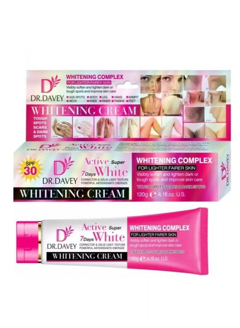 A powerful whitening cream for the body, face and hands that deeply moisturizes your skin from the inside Helps lock in moisture and repair blemishes to nourish skin for a healthy glow Helps eliminate - Image 1