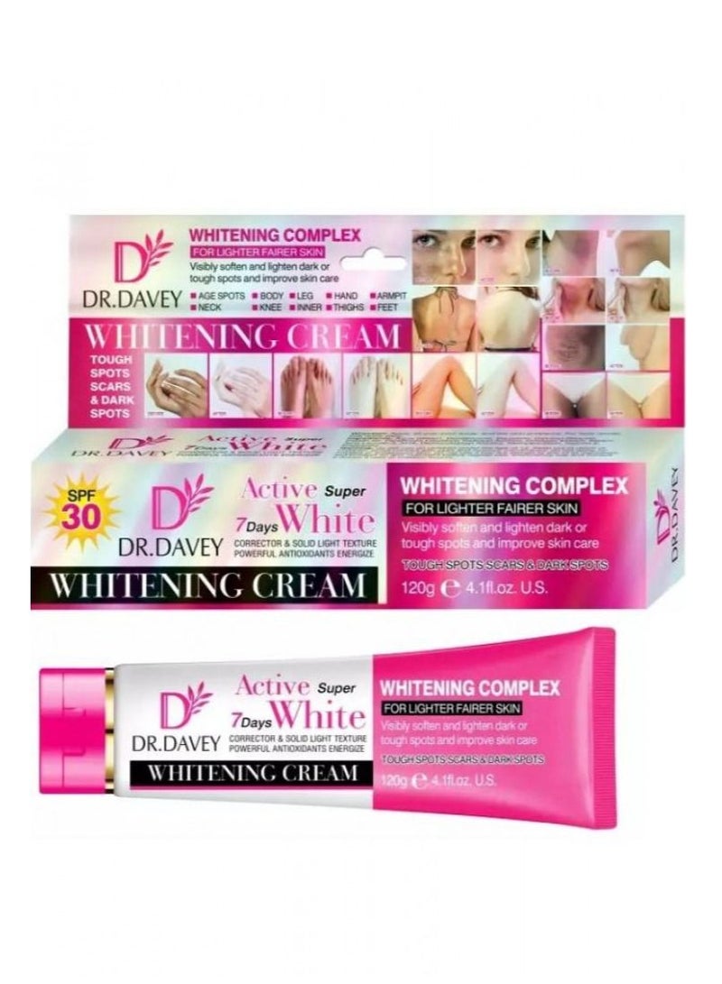 A powerful whitening cream for the body, face and hands that deeply moisturizes your skin from the inside Helps lock in moisture and repair blemishes to nourish skin for a healthy glow Helps eliminate - Image 3