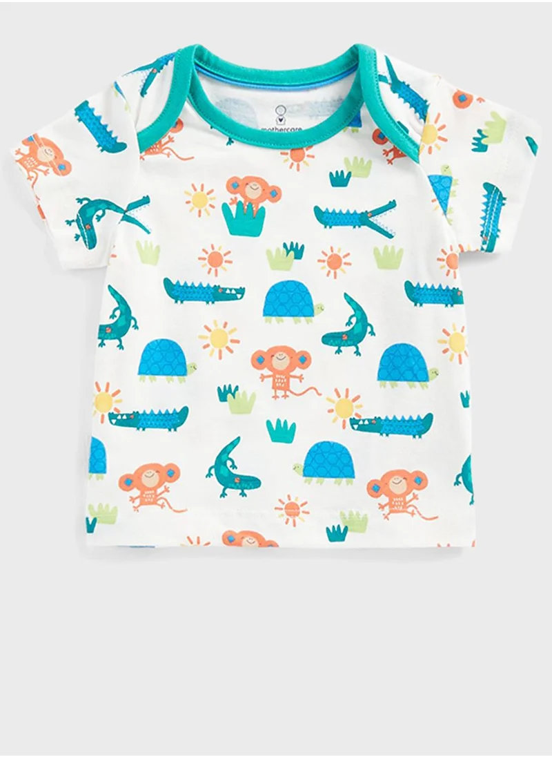 mothercare Kids 4 Piece Essential T-Shirt & Sweatpants