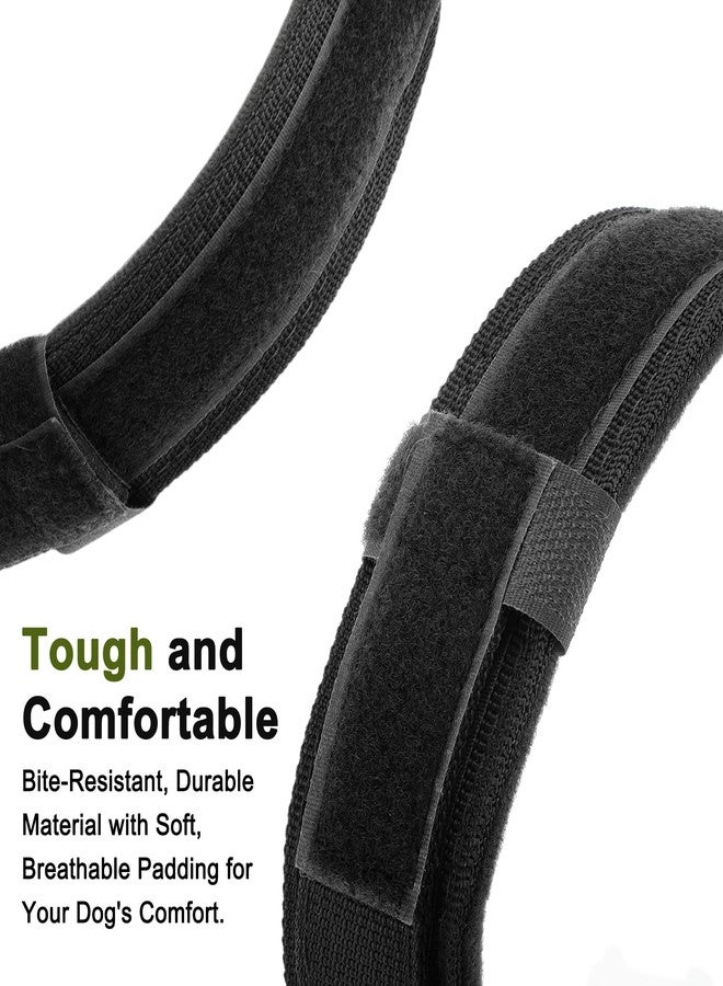 GLIDESMOOTH Dog Collar, Waterproof Tactical Dog Collar with Control Handle and Zinc Alloy Buckle, Pet Collar for AirTag, Medium Large Dogs, XLarge, Black (Includes Screwdriver Accessories) - Image 5