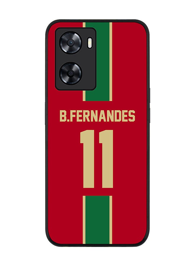 Stylizedd Rugged Black edge case for Oppo A57 4G/Oppo A77 4G/Oppo A77s Slim fit Soft Case Rubber Edges Anti Drop TPU Gel Thin Cover-Portugal-B.Fernandes - Image 1