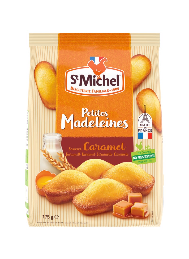 St Michel Mini Madeleine Caramel French Sponge Cakes - Image 1