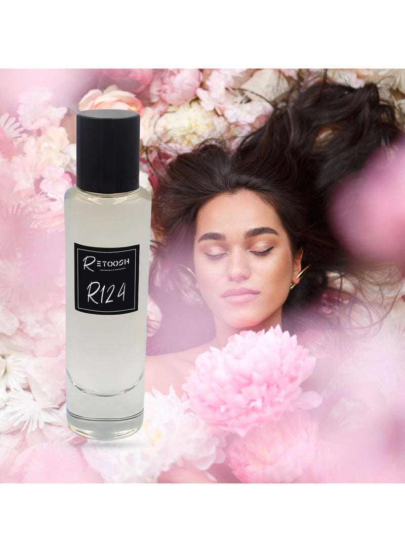 رتوش للعطور احتضني R124 – عطر زهري فواكه للنساء | 50 مل - Image 3