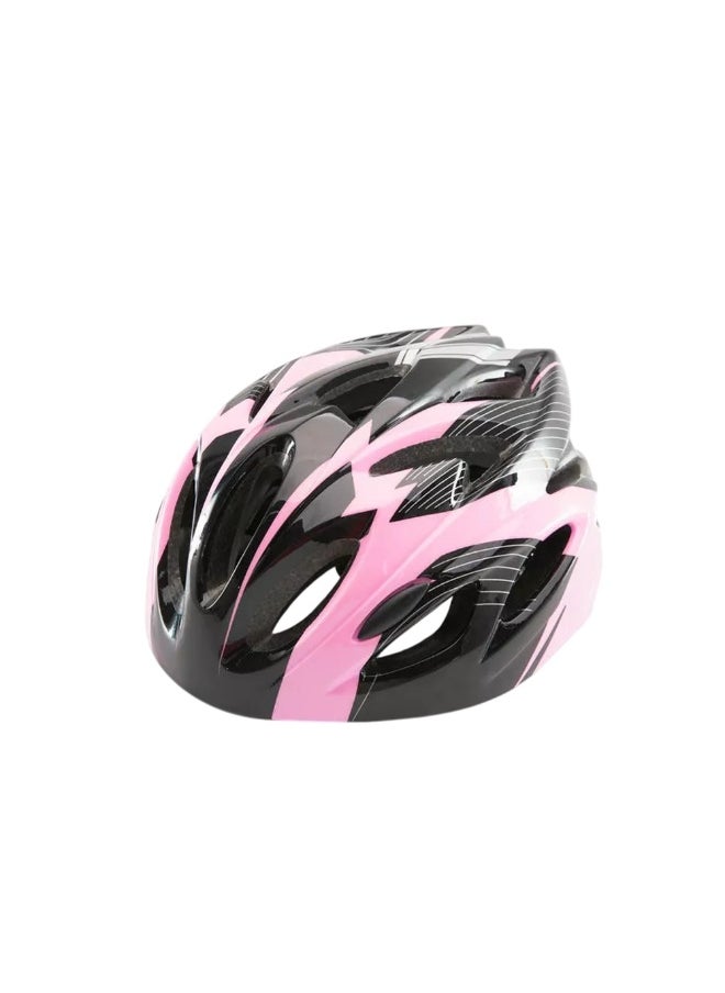 Safety Pink & Black Helmet for Ride's on - 120S 