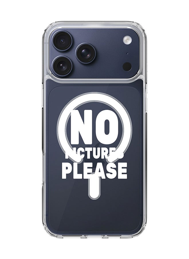 Stylizedd Classic Clear MagSafe Case for iPhone 17 Pro Max , Hybrid Soft Case Flexible Edges Anti Drop TPU PC Gel Thin Transparent Cover [ Designed for iPhone 17 Pro Max ] - No pictures please