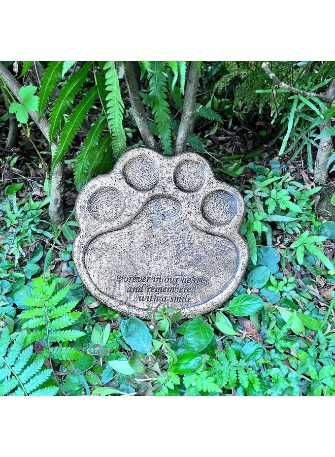 Generic Garden Stepping Stone, Paw of Dog Cat Pet Memorial Stones, Loss of Pet Gift - 7.5" L x 7.5" W x 0.6" D  - Image 3