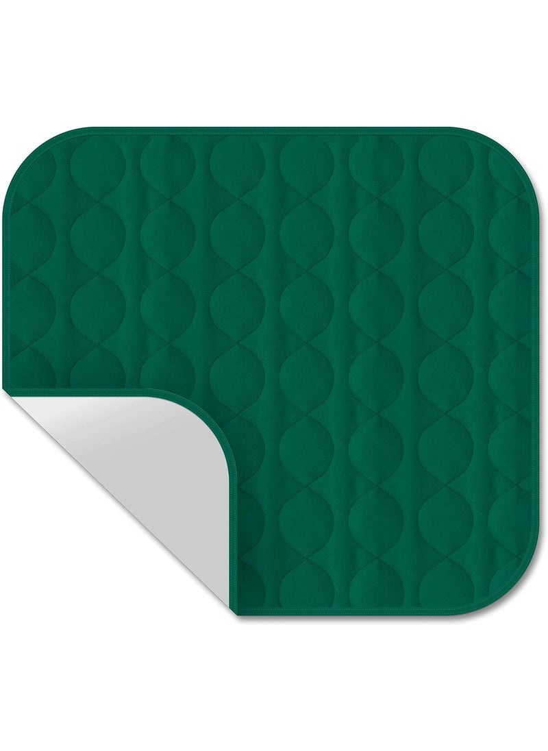 RMS RMS Washable & Reusable Incontinence Chair Pad, Seat Protector, Bed Pad (Green) 