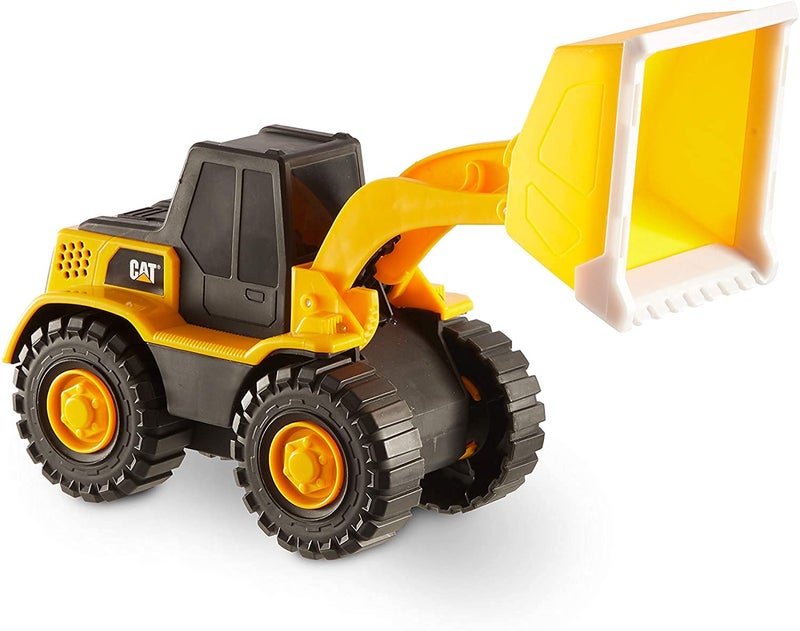 CAT Construction Toys, 10" Tough Machines Toy Front Loader With Lights & Sounds, Realistic Lights & Sounds + Rumbling Action, Ages 3+ - Image 2