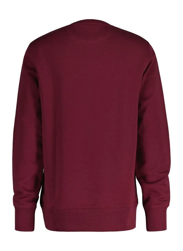 GANT Gant Embossed C-Neck Sweat