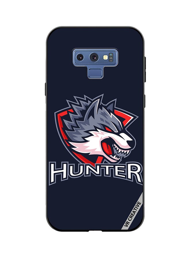 VR CREATIVE Protective Case Cover For Samsung Galaxy Note 9 Hunter Wolf Design Multicolour - Image 1