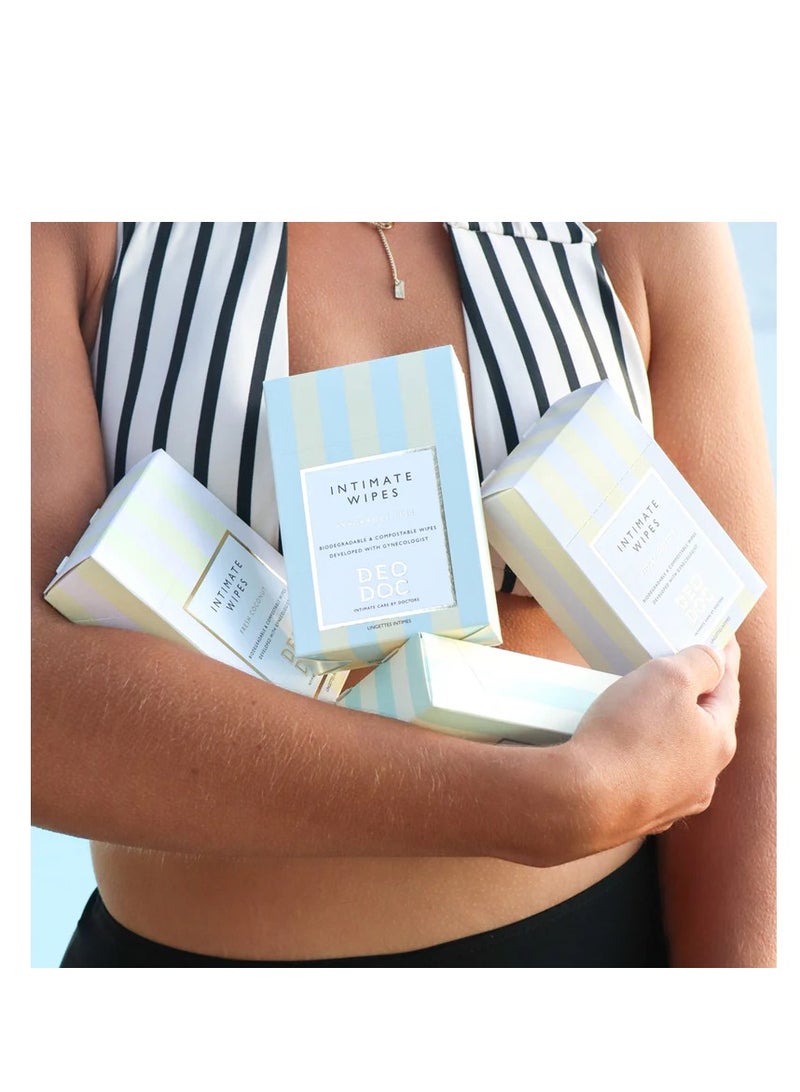 DeoDoc Intimate Wipes - Fragrance Free - Image 3