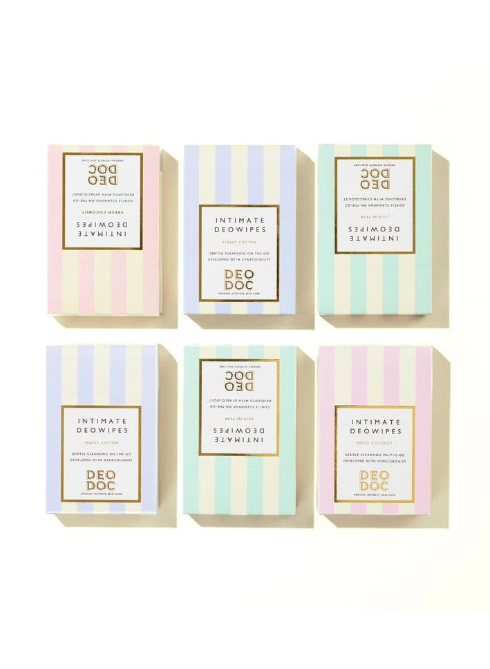 DeoDoc Intimate Wipes - Fragrance Free - Image 4