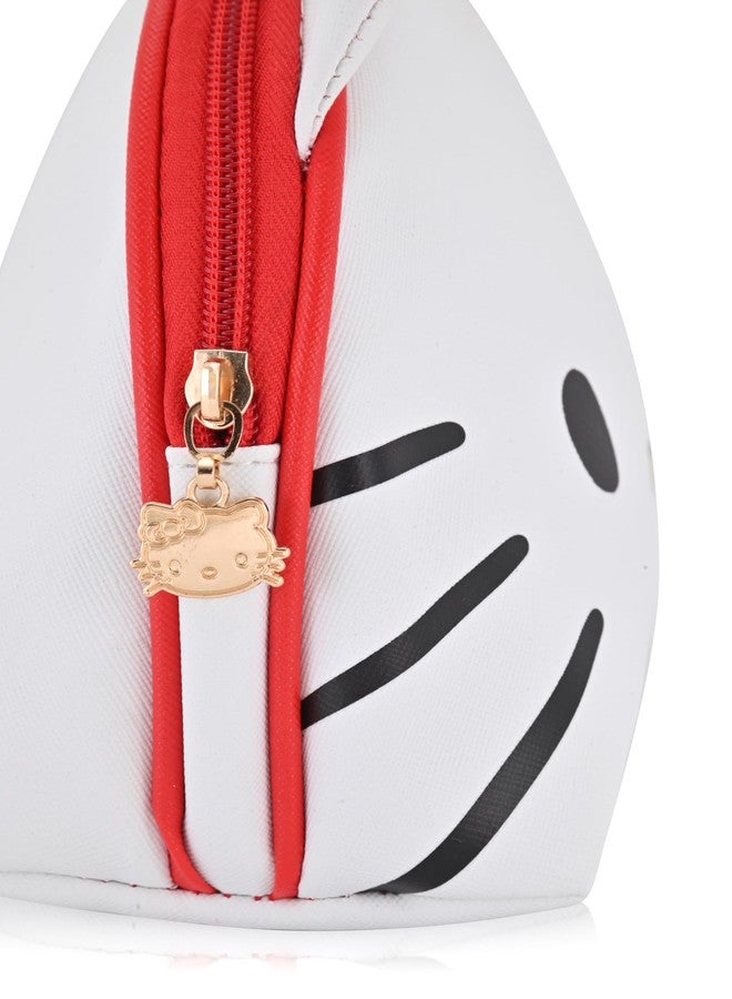 فاست فوروورد حقيبة مكياج سانريو هيلو كيتي للنساء | حقيبة أدوات تجميل للسفر من الجلد الصناعي هيلو كيتي للنساء | حقيبة مكياج للسفر | حقيبة مستحضرات تجميل - Image 4