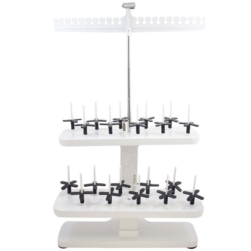 Embroidex - 20 Spool Thread Stand for All Home Embroidery Machines Brother Babylock Janome Bernina Pfaff etc.. - Image 1