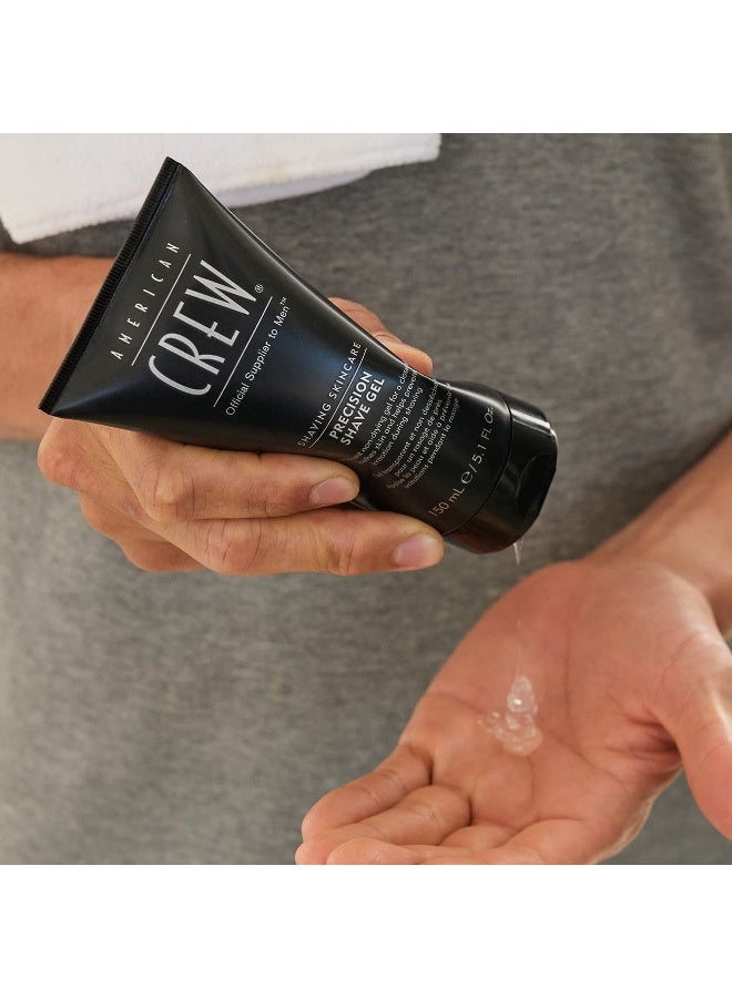 American Crew Shave Gel for Men, Soothes Skin and Prevents Irritation, 5.1 Fl Oz - Image 3