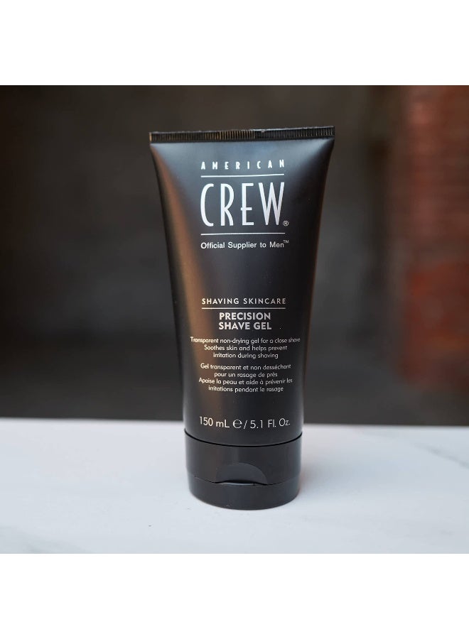American Crew Shave Gel for Men, Soothes Skin and Prevents Irritation, 5.1 Fl Oz - Image 5