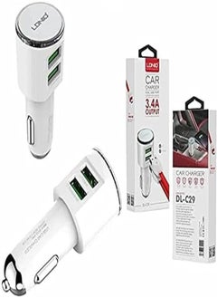 Ldnio dl-c29 dual usb car charger with ios cable - pzsku/ZF350219F03AC61C62644Z/45/_/1716411113/ef0e11ca-7779-42e2-a541-714ea929fb21