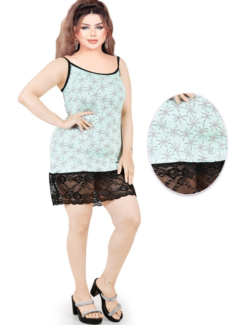 M&O Short home sleep dress with cotton material  - Image 2