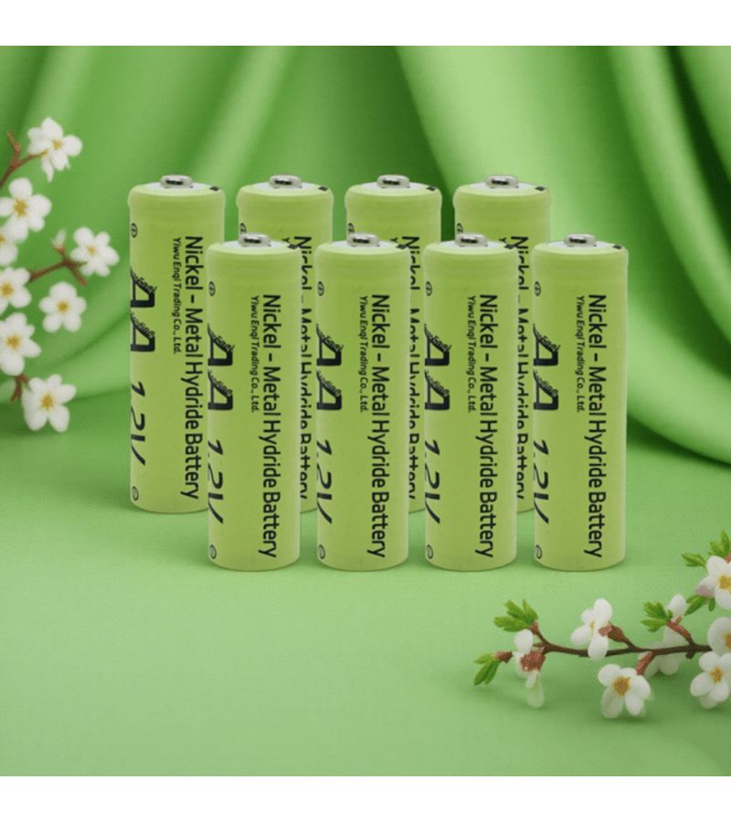 1.2V Rechargeable NI MH AA AAA Batteries 300mAh High Capacity Durable Metal Design For Household Devices Everyday Power 8pc AA - Image 3