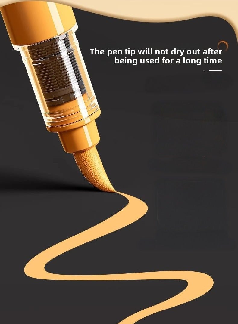 48pcs Direct Drop Acrylic Marker Pen, Soft Pen Tip, Washable, DIY Handmade Creative Painting Tool for Kids - Image 4