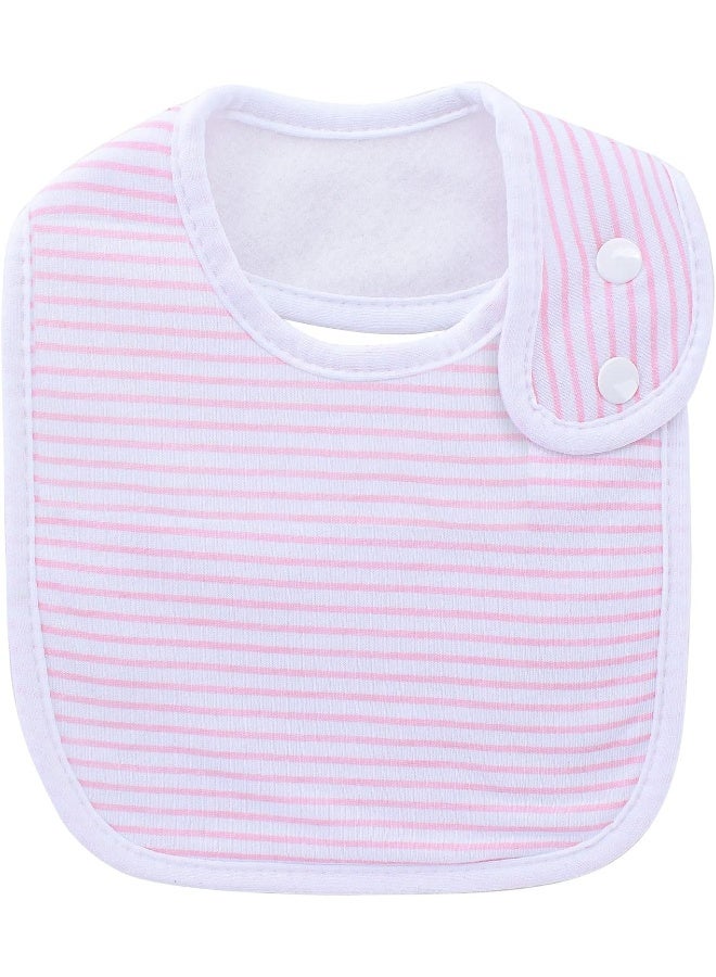 Hakochia Waterproof Baby Bibs Organic Cotton Super Soft and Absorbent With Adjustable Snap for Baby Boys and Girls - Image 5