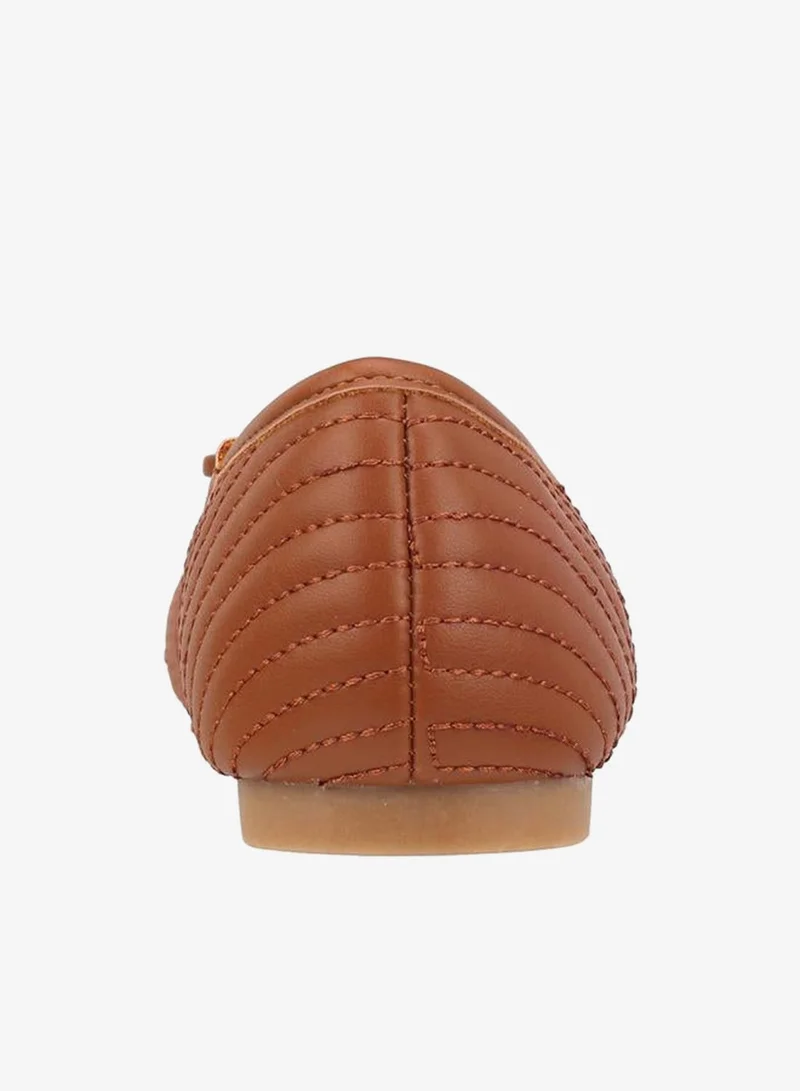 Paprika TAN Women Slip-On Ballerina Shoes for Women | Best Price UAE