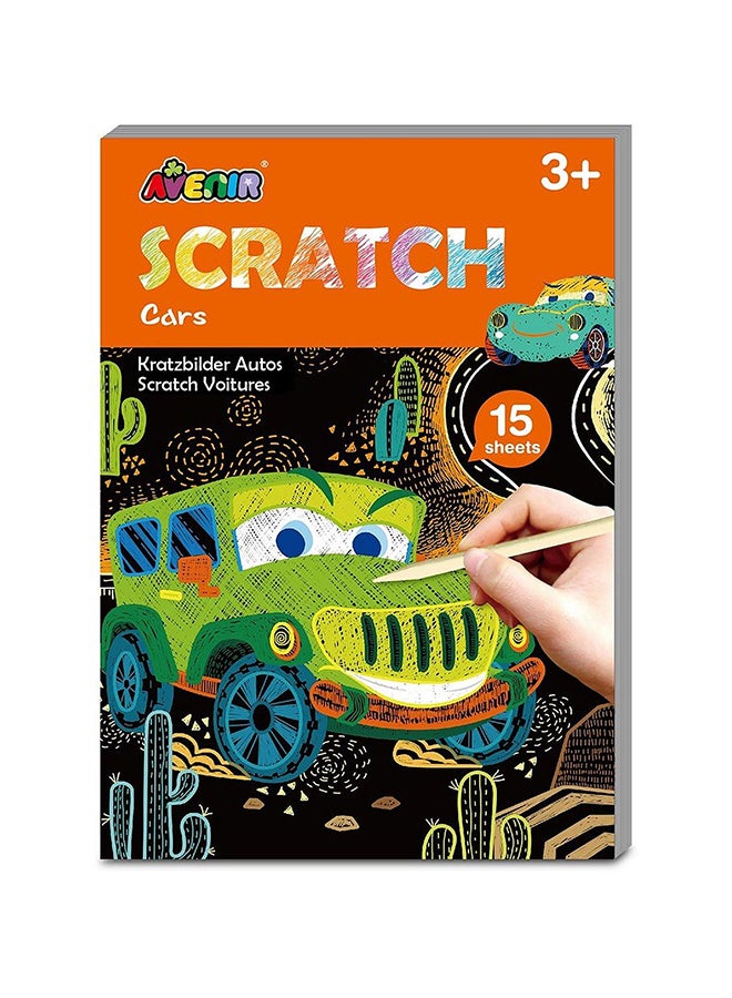 Avenir Mini Scratch Book  Cars | Introducing the "Mini Scratch Book: Cars Edition - Image 1