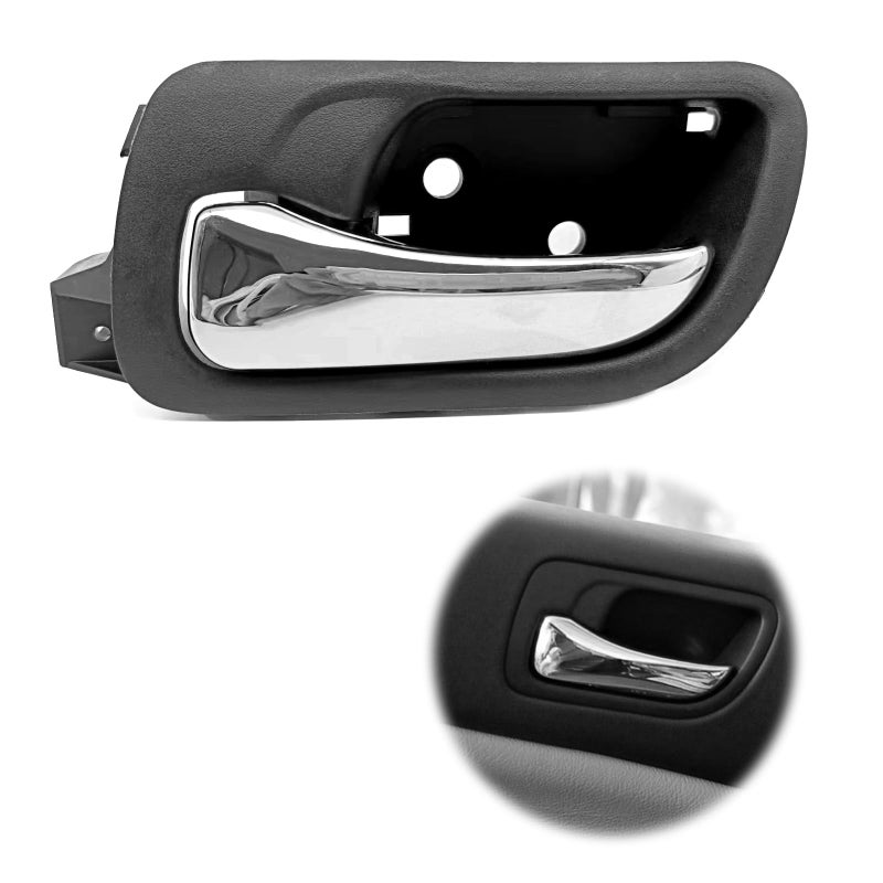 RBOKO Interior Door Handle Front Driver Side Compatible with 2003 2004 2005 2006 2007 Honda Accord Replacements 72160SDAA02ZA 72160SDAA02ZC 79542 Black