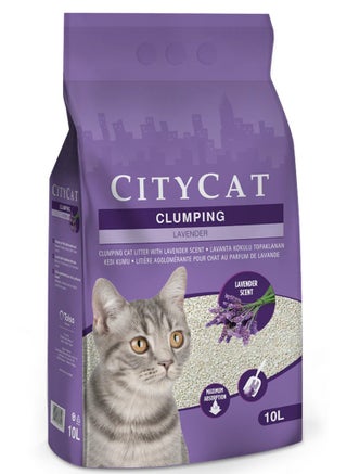 CityCat Clumping Cat Litter - Lavender 10L - pzsku/ZF350D795D8C1E0903706Z/45/_/1734012770/ad0a7850-6d3c-4b8f-bade-bb833a840731