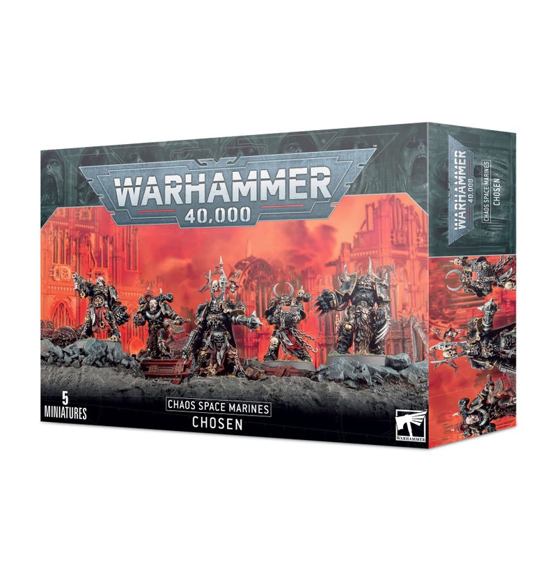 Games Workshop - Warhammer 40,000 - Chaos Space Marines: Chosen - Image 1