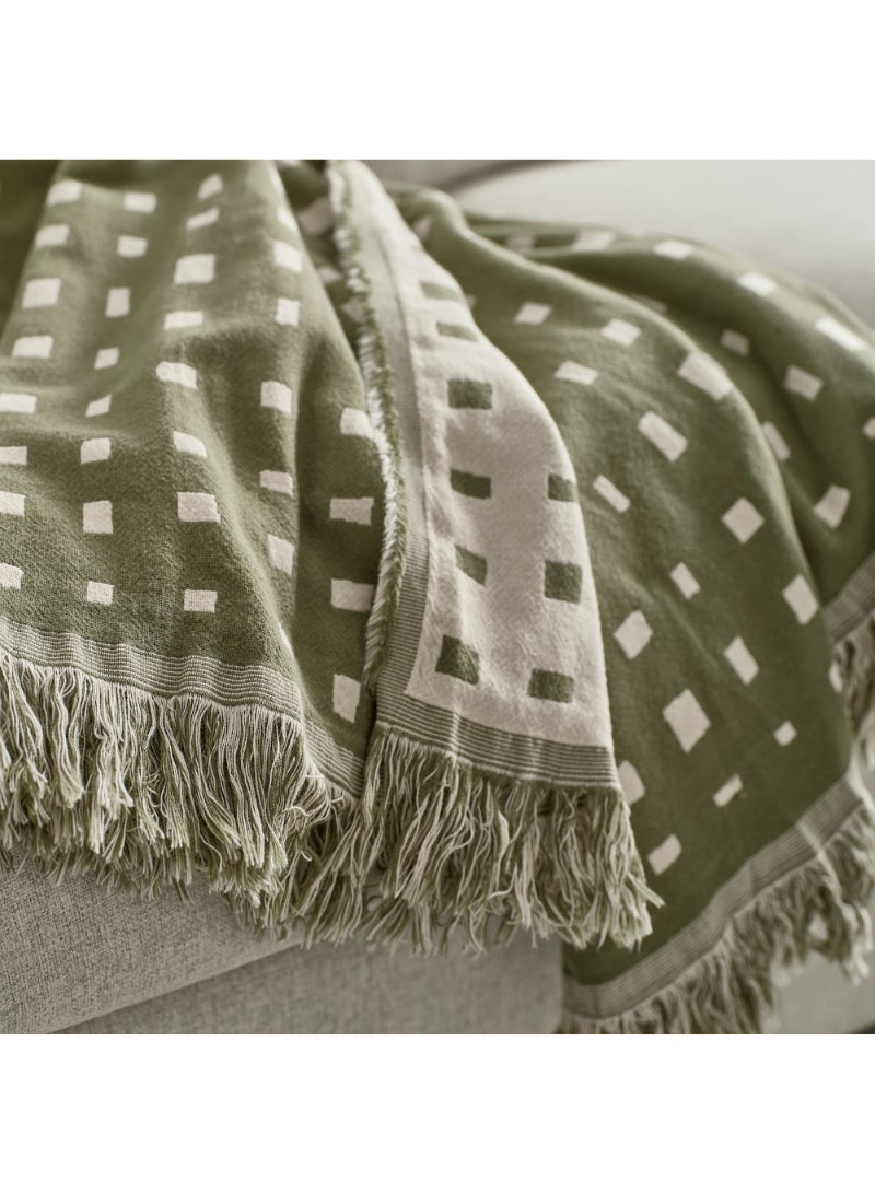 Throw Grey-Green/White 130X170 Cm/20 Pack - Image 2
