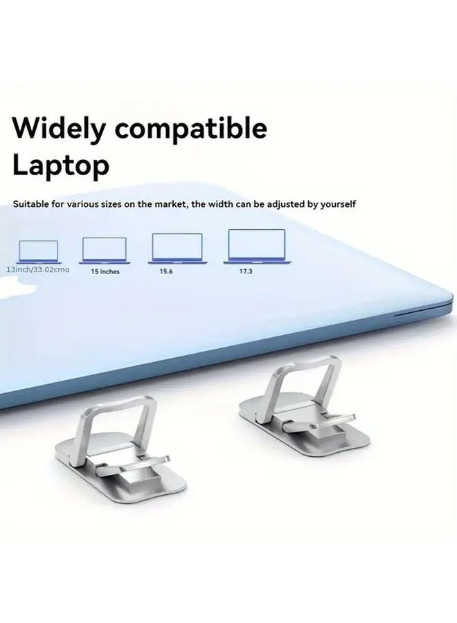 Adjustable Height Laptop Stand with Cooling Fan for 13 15 Inch Black Portable Ergonomic Design - Image 4