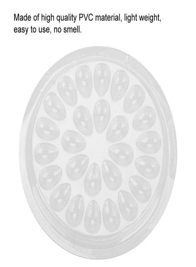 Filfeel Eyelash Glue Holder - 50PCS Disposable Plastic Glue Pallet Pad for Eyelash Extensions or Ink - Image 4