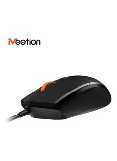 Meetion Meetion MT-M362 USB Wired Optical Computer Mouse -Black  - Image 3