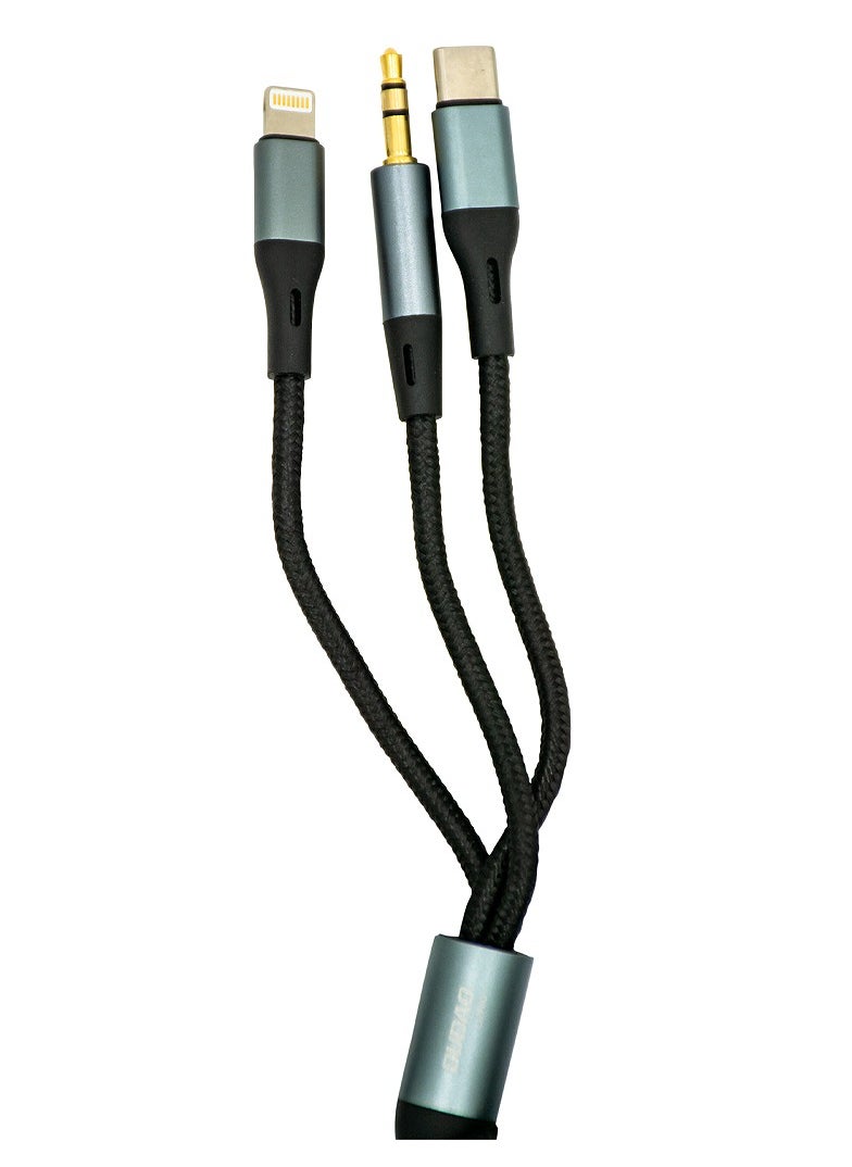 DUDAO 3 in 1 Audio Cable  - Image 2
