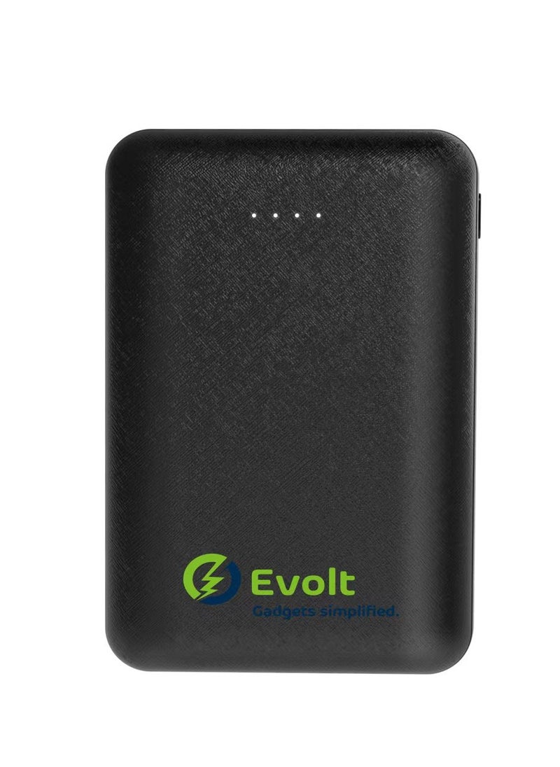 Evolt PB-400 Compact 10,000 MAH Dual USB Powerbank With LED Indicators And Over-current Protection  - Image 1