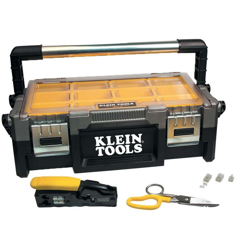 Klein Tools VDV026-831 The VDV ProTech Data Kit Has all the Tools Needed to Install Twisted Pair Cables - Image 1