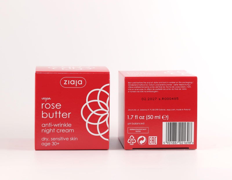 Ziaja Rose Butter Night Cream - Image 3