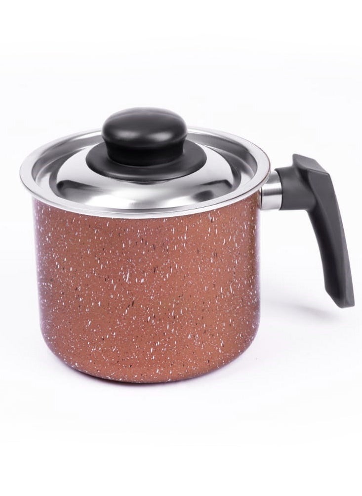 LAZORD - Granite Milk Pot 14cm 2 Piece Multicolor - Image 1