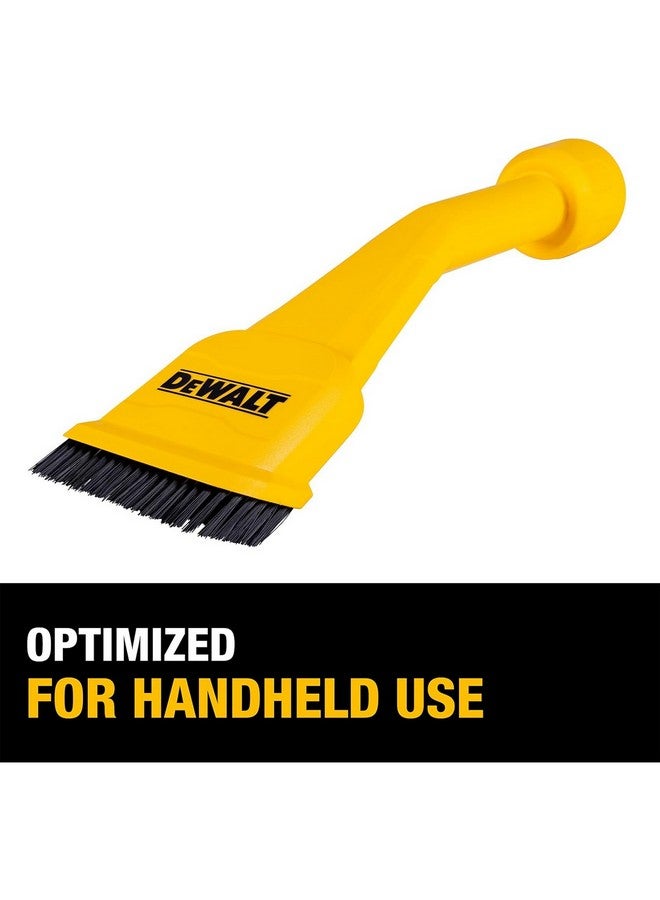 DEWALT Ergonomic Design Claw Utility Nozzle Brush Yellow and Black 12.3 x 8.4 x 44.5 cm DXVA00-4300 - Image 4