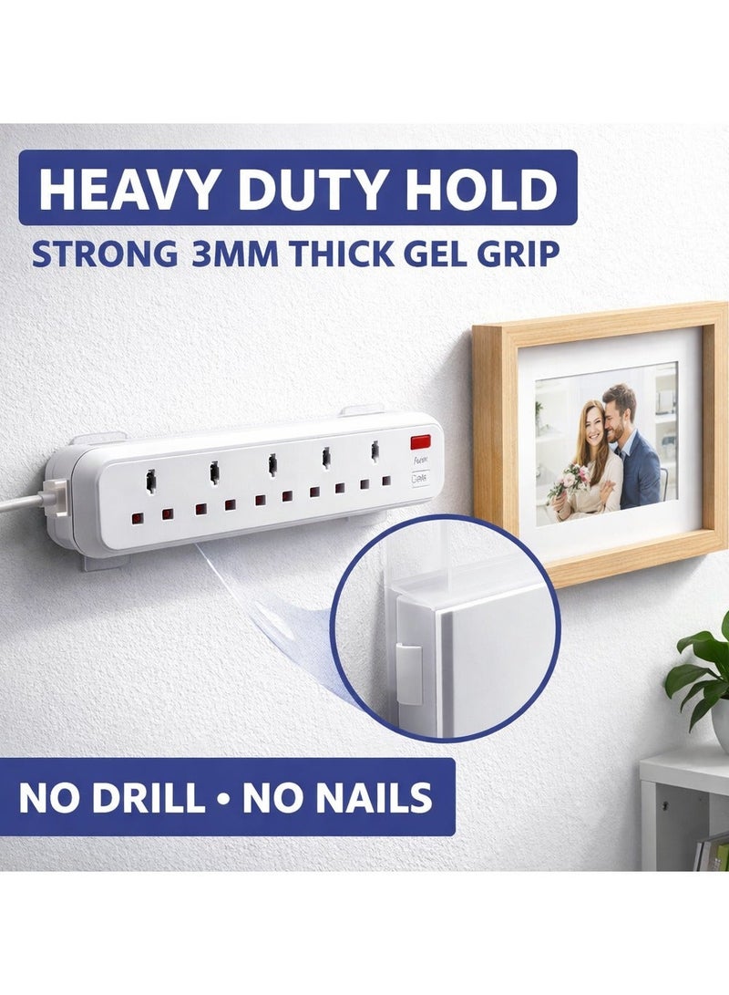 شريط نانو مزدوج الجوانب بسماكة 3 مم | شريط لاصق قوي وشفاف للتثبيت | شريط حائط متين، قابل للغسل، قابل لإعادة الاستخدام، وقابل للإزالة، مناسب للمنزل، المكتب، المطبخ، الحمام، الإطارات، والديكورات المنزلية - Image 2