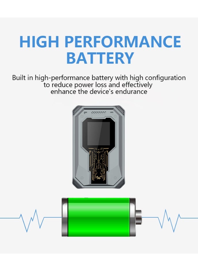 general Support time display 4g router portable plug-in SIM card large-capacity sharing 4g WiFi router (Asian version) - Image 4