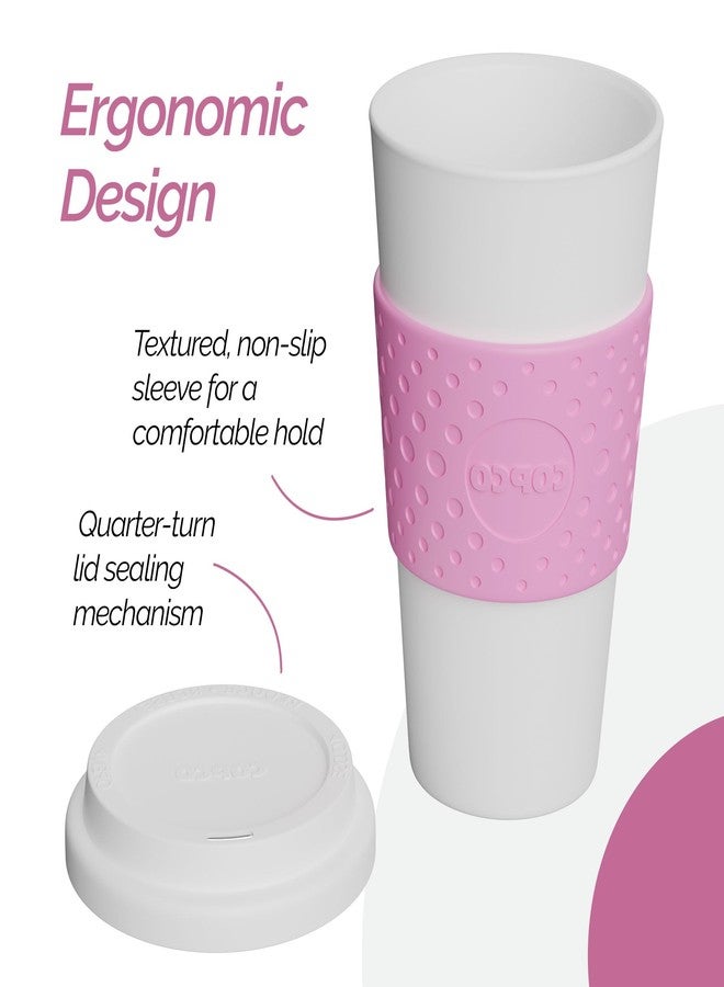 Copco 2510-9920 Acadia Travel Mug, 16-Ounce, Bubble Gum (Set of 2) - Image 5
