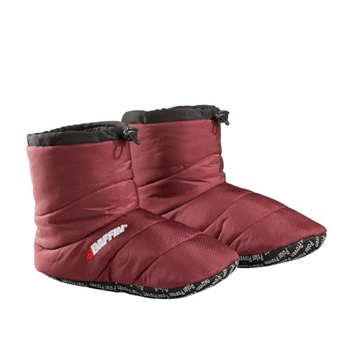 Baffin unisex-adult Cush Insulated Slipper Booty, Merlot, Small / 3-4 M US Big Kid / 5-6 B(M) US Women - Image 5