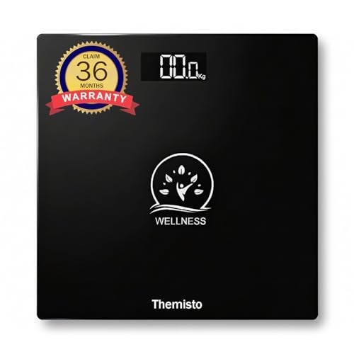 Themisto TH-WS40 Body weight Scale, With High Precision Sensors | Backlit Display | - Image 1